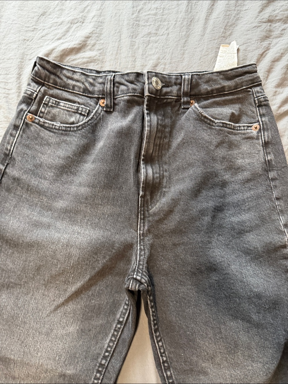 Zara Women's Grey Boot Cut Jeans